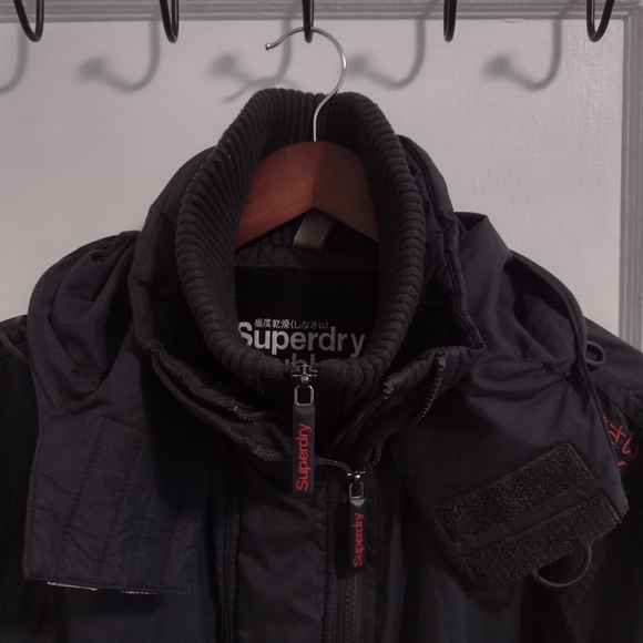 Superdry Black Jacket for Men - Picture 12 of 13